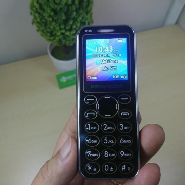 ⚡FREE SHIP⚡ Điện thoại Kechaoda K115 mini kiêm tai nghe bluetooth 3 sóng siêu mỏng,nhỏ gọn BH 12 tháng | BigBuy360 - bigbuy360.vn