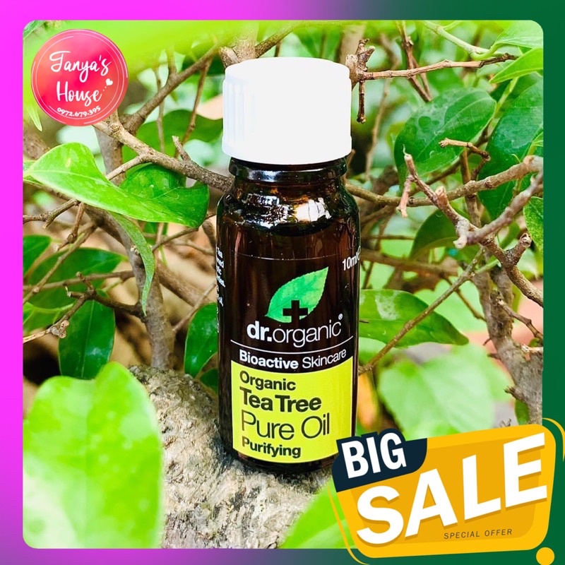 TINH DẦU TRÀM TRÀ DR ORGANIC TEA TREE PURE OIL