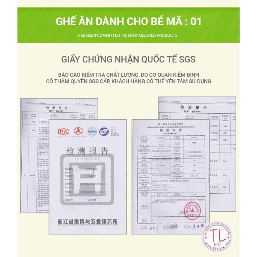 GHẾ NGỒI ĂN CHO BÉ