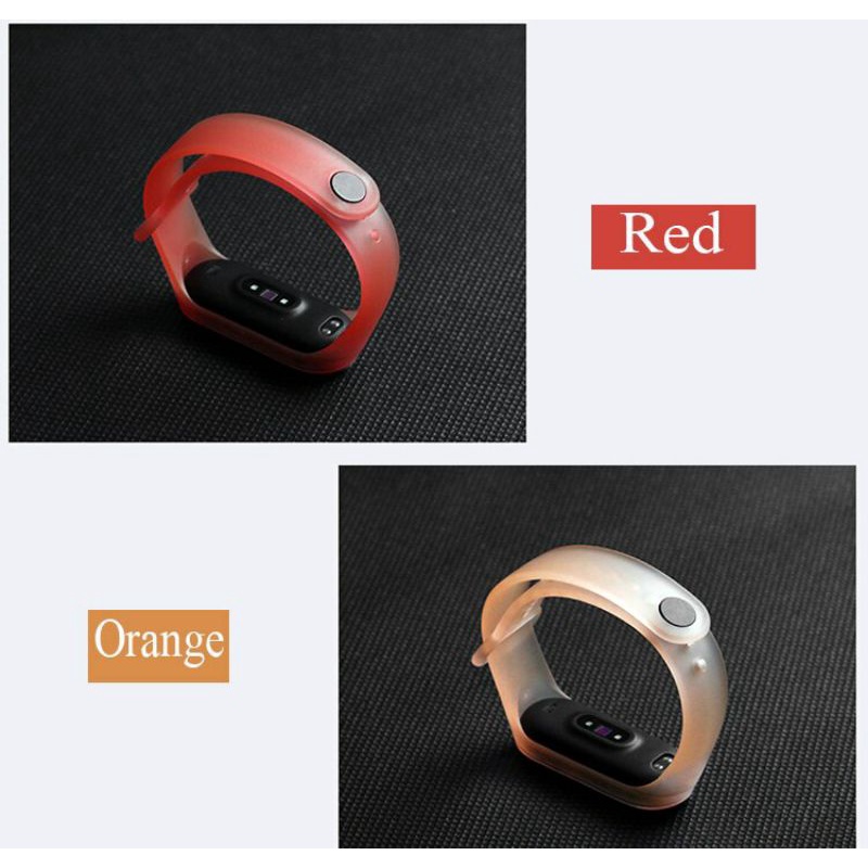 Dây đeo miband nửa trong suốt Xiaomi Miband 3 Xiaomi Miband 4