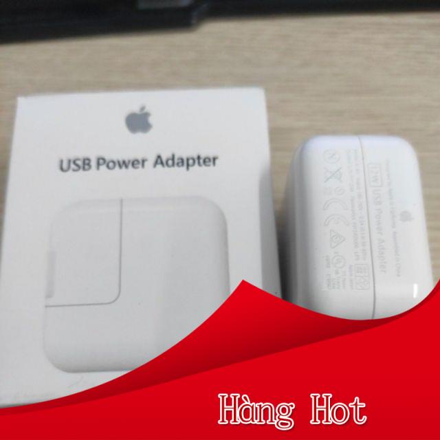 Combo Sạc Nhanh iPhone ( Củ Sạc iPad Zin + Cáp Bóc Máy)