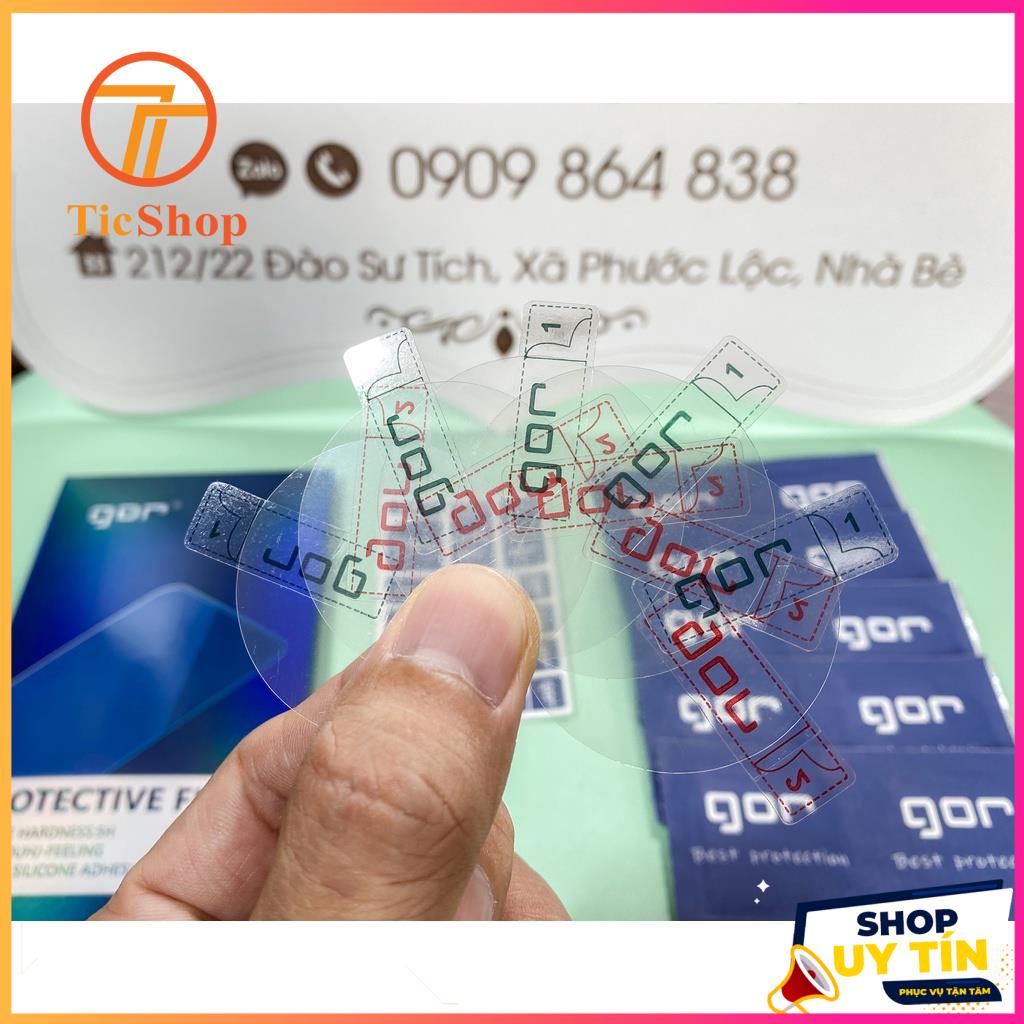 BỘ 05 MIẾNG DÁN FILM GOR CHO ĐỒNG HỒ HUAWEI GT3/GT2 46MM VÀ GT3/GT2 42MM