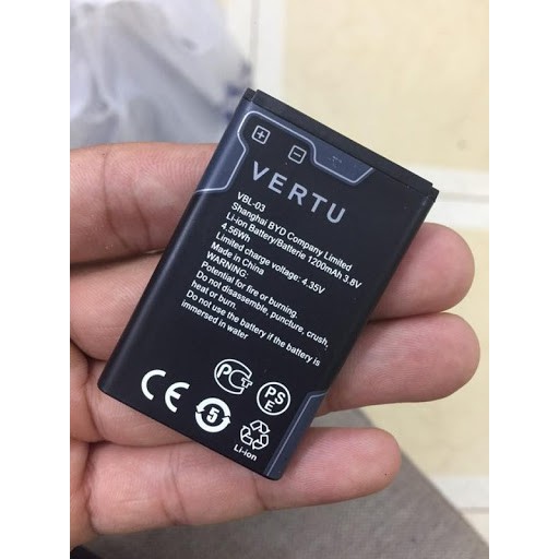 Pin thay thế cho điện thoại Vertu VBL-03 Signature S Ruby Key Linux chính hãng - Chính hãng