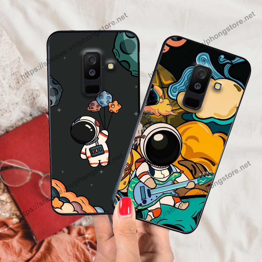 Ốp lưng Samsung J8 vũ trụ phi hành gia cực hot siêu cute-rẻ-bền