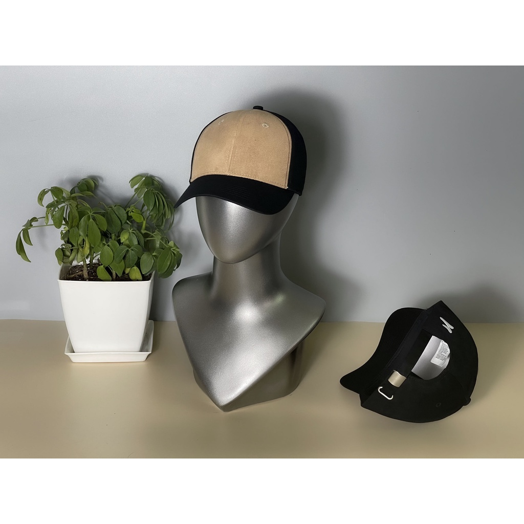 Mũ lưỡi trai,nón kết xuất khẩu Zeni Store Pha nâu - Hàng VNXK - FullBox + Free Ship