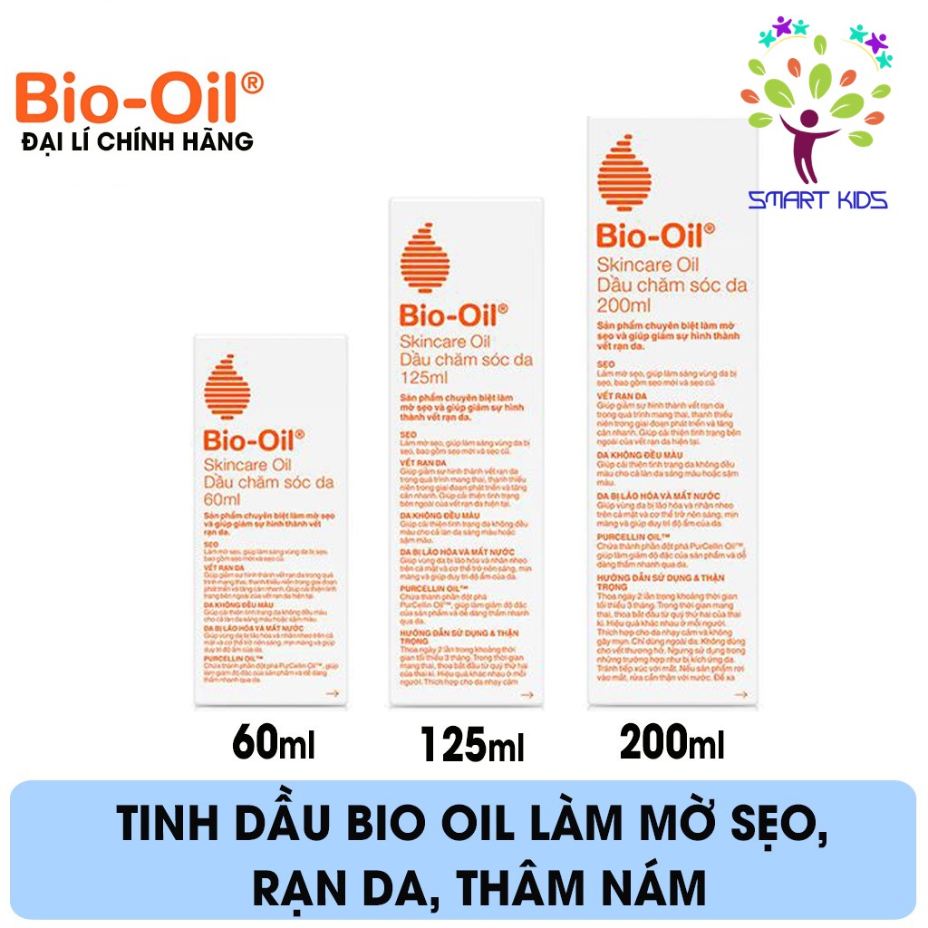 Bio Oil Skincare oil Giảm rạn da và làm mờ sẹo hàng chính hãng