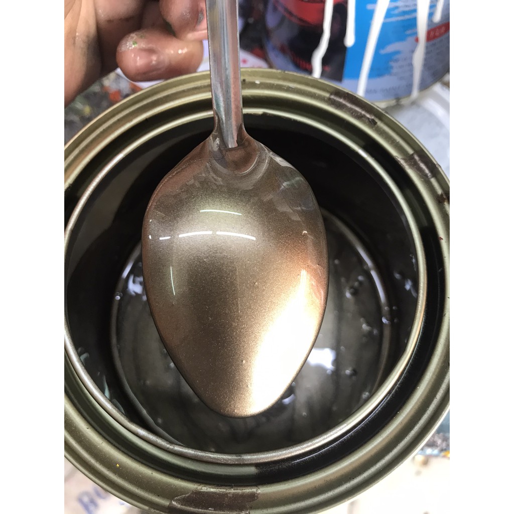 Sơn Màu Đồng Đậm Air Blade (Sơn Oto Xe Máy) Đóng Lon 1Kg