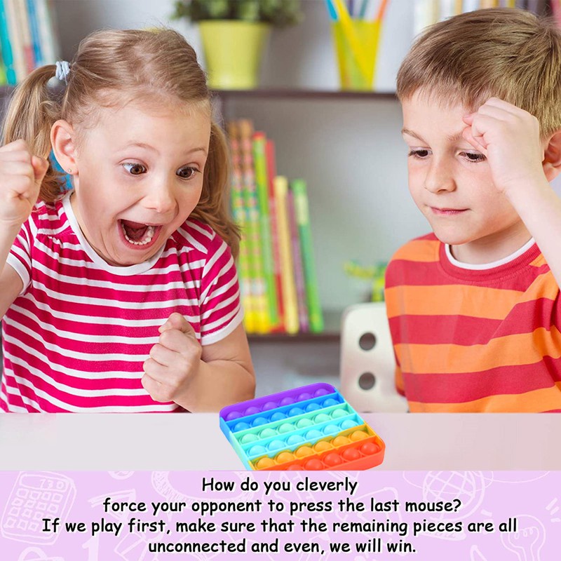 Đồ chơi ấn bong bóng giảm căng thẳng thiết kế xinh xắn cho người lớn