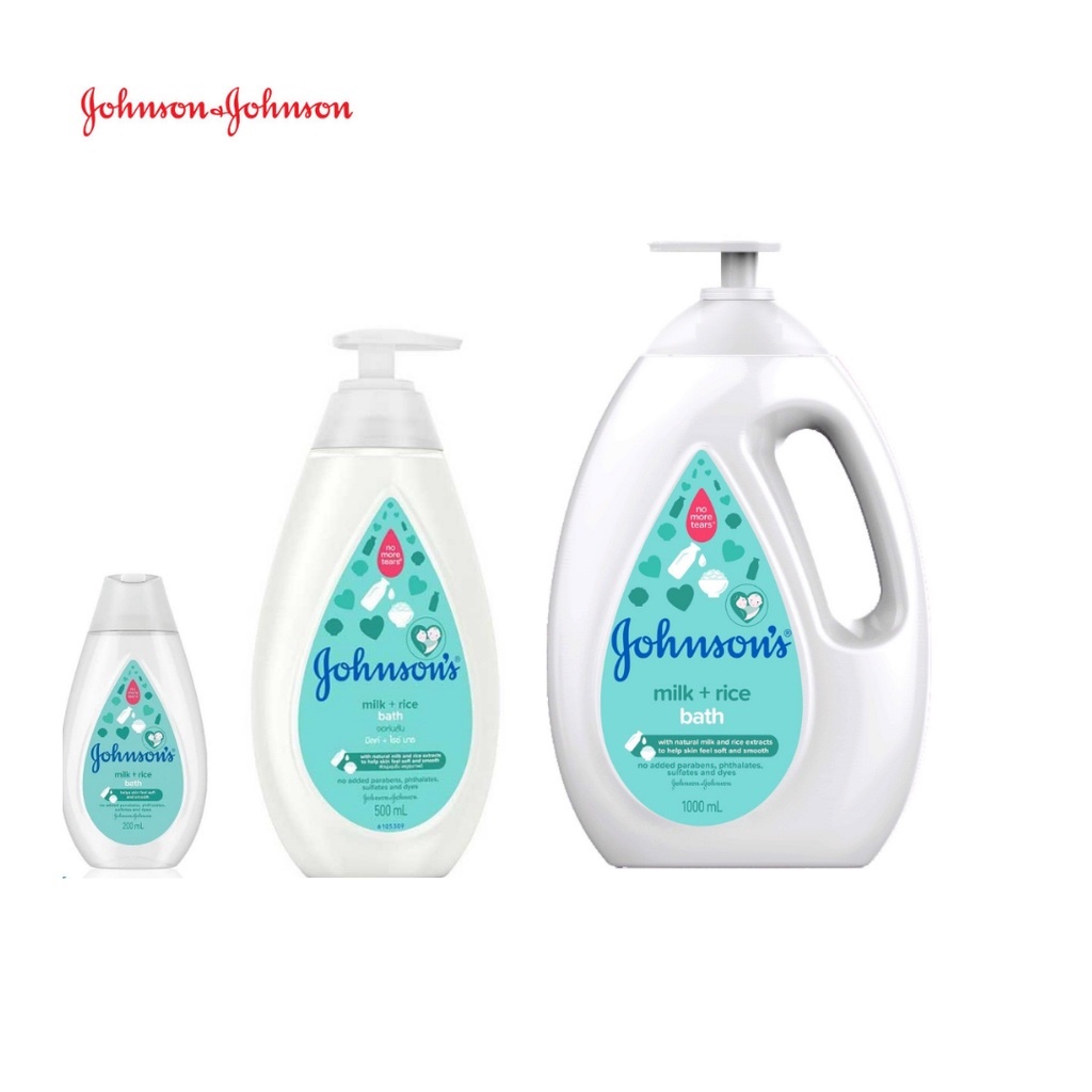 Sữa tắm Johnson's Baby chứa sữa và tinh chất gạo 1000ml