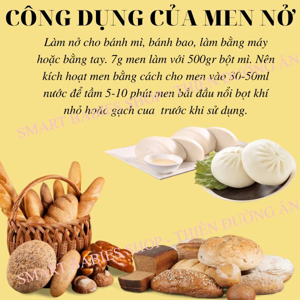 MEN NỞ VÀ BỘT NỞ HỮU CƠ
