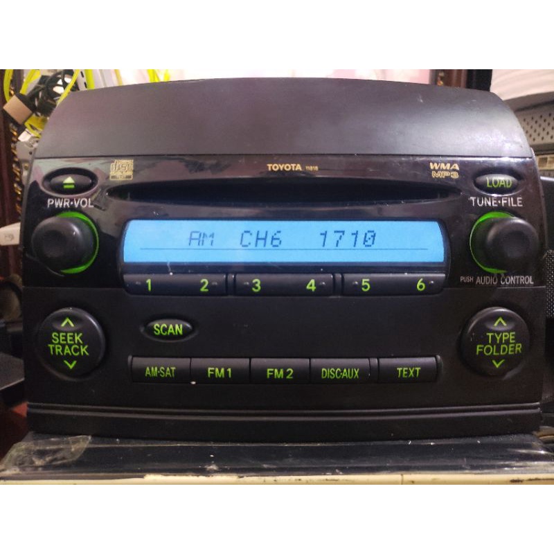 Đầu CD xe Toyota Sienna, mp3, CD Player 2004 2005 2006 2007 2008 2009 2010