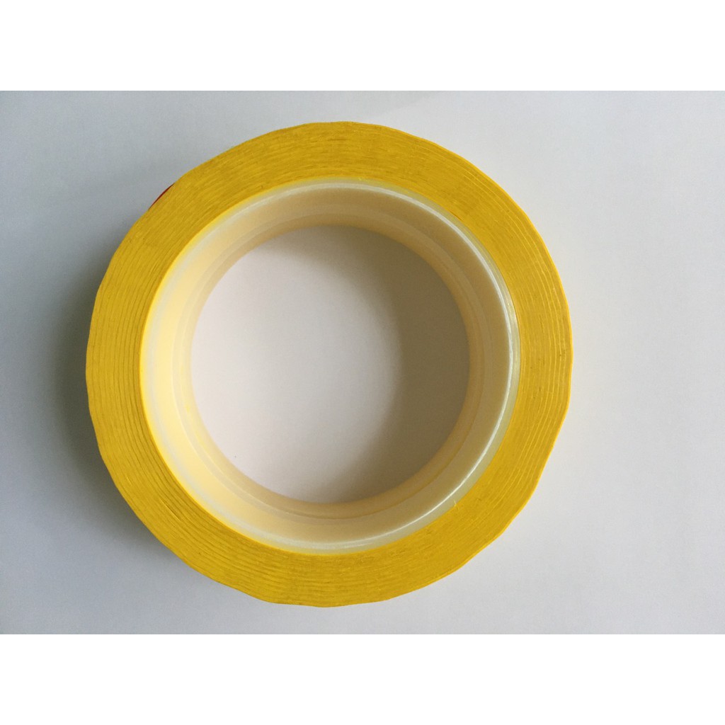 Băng Dính Quấn Biến Áp-Băng Dính Chịu Nhiệt 3-15mm Màu Vàng 66m