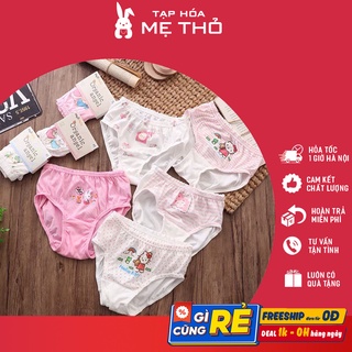Quần lót tam giác cotton cho bé gái MeloMelo Hàn Quốc