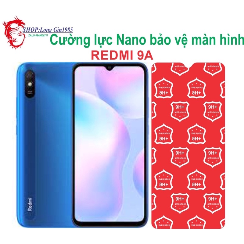 Redmi 9A cường lực NaNo chống va đập chống trầy xước tốt