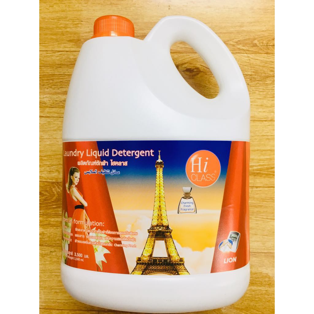 Nước giặt, xả HiClass 3,5L (Thái Lan)