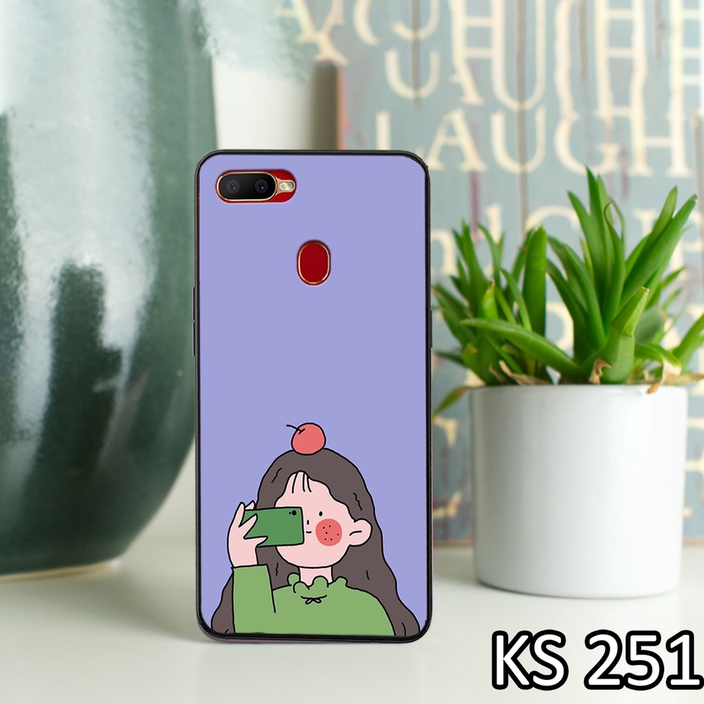 [HOT] Ốp lưng Oppo A1k/Oppo A3s/Oppo A5s/Oppo A7/Oppo A12 in hình bé gái siêu dễ thương