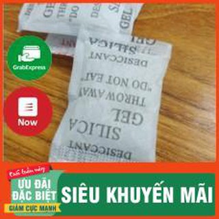 Bịch 200 gói Túi chống ẩm Silica gel loại 1 gram dùng hút ẩm, bảo quản thực phẩm..