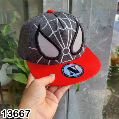 Nón snapback thêu mickey / spiderman / caption / hoạt hình cho bé 3-8T - Bigbaby Shop