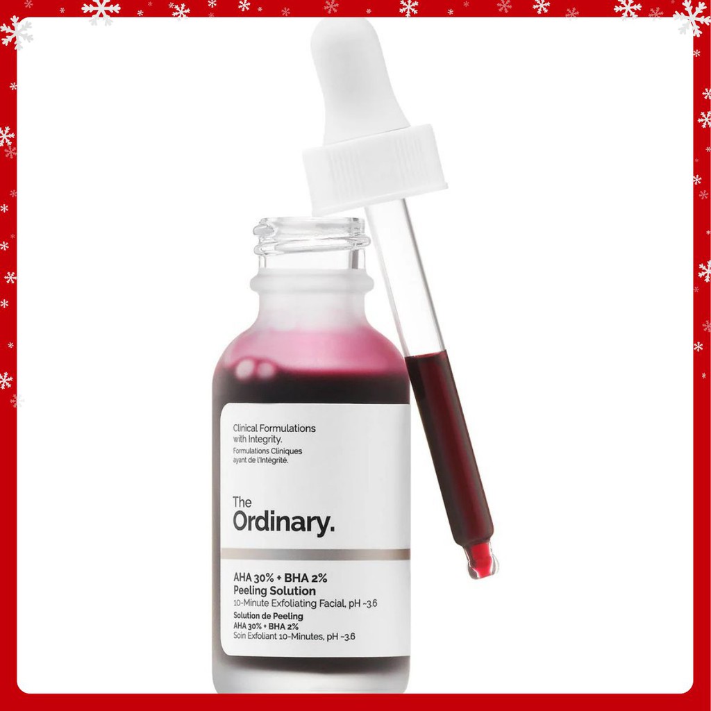 Tẩy Tế Bào Chết Mặt The Ordinary AHA 30% + BHA 2% Peeling Solution 30ml [ƯA CHUỘNG]