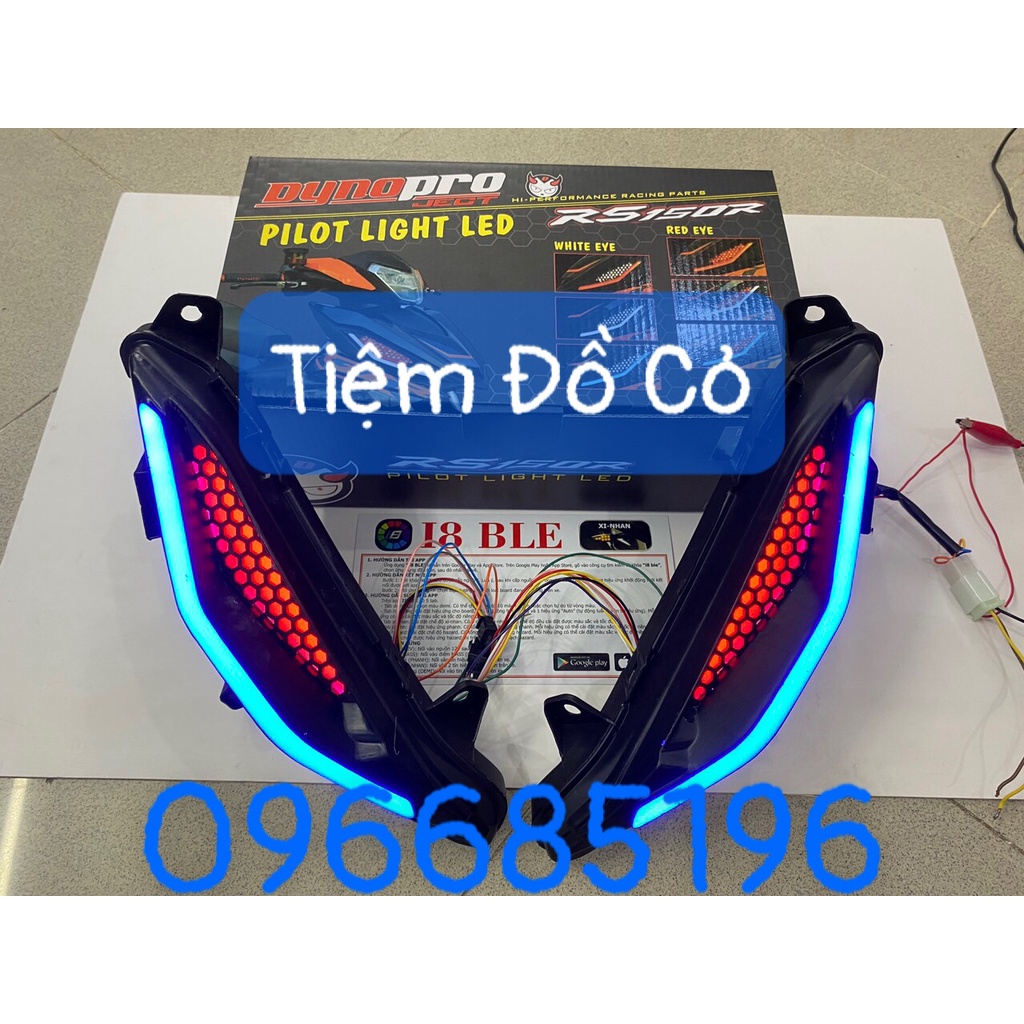 BỘ ĐÈN DEMI WINNER V1 Audi CHỈNH MÀU BẰNG APP BLUETOOTH