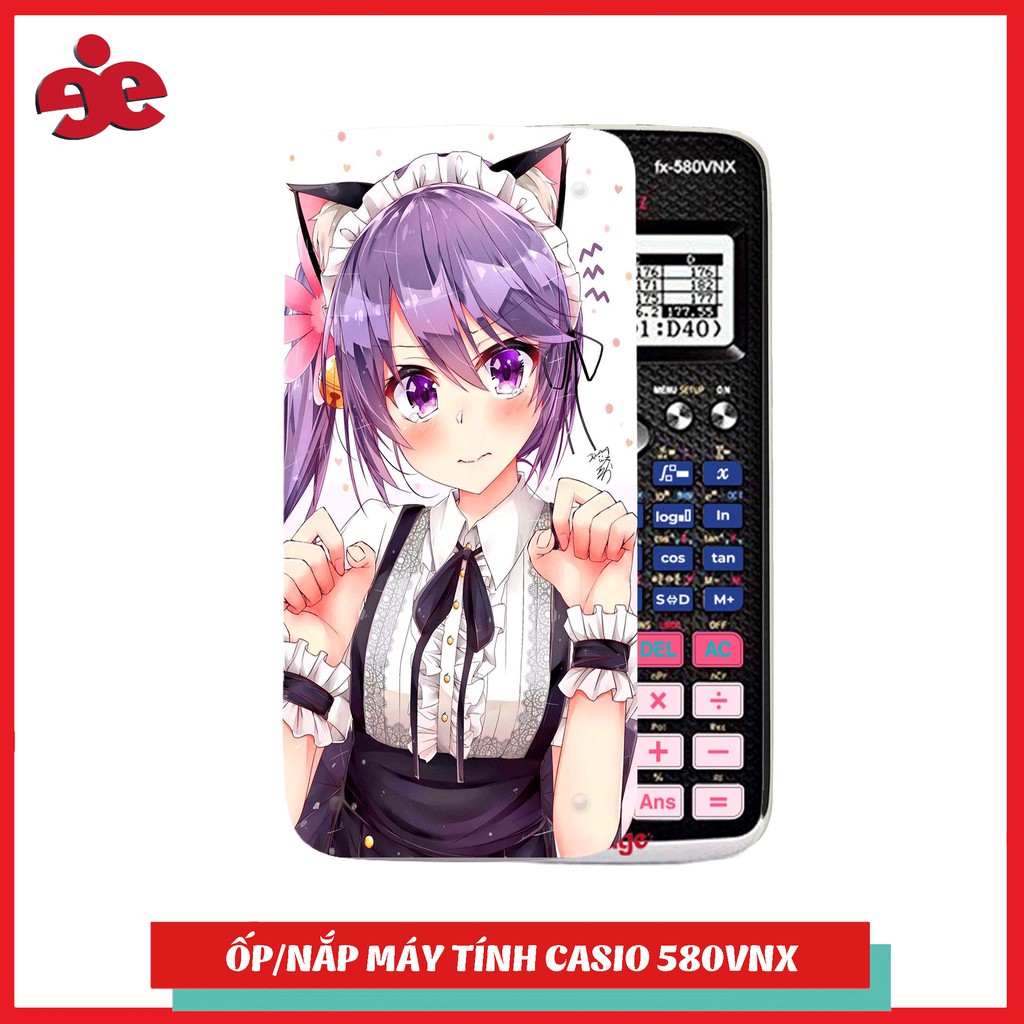 Nắp/ Ốp máy tính Casio FX 580 - ANIME 050