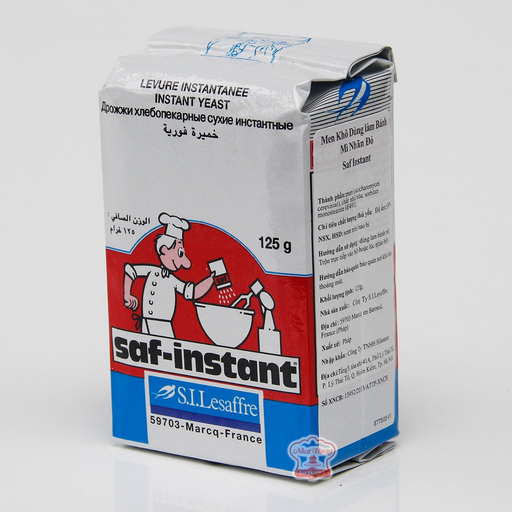 Men Khô Lạt Bánh Mì Saf-Instant 125gr