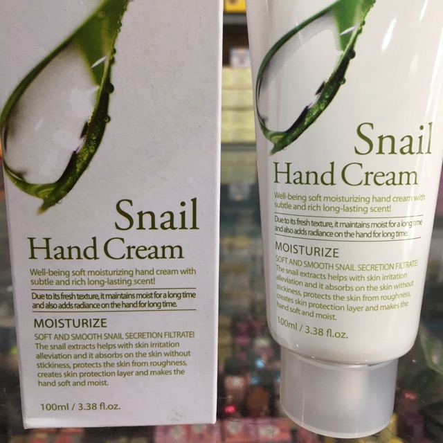 Dưỡng da tay 3W Clinic Snail Hand Cream 100ml