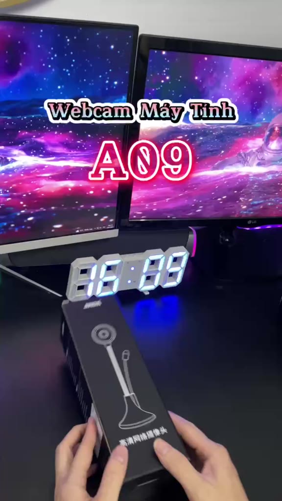 Webcam Camera Máy Tính Ziyou A09 Có Mic Micro 360° Full HD Siêu Nét Góc Rộng Hỗ Trợ Livestream Cho Laptop PC | BigBuy360 - bigbuy360.vn