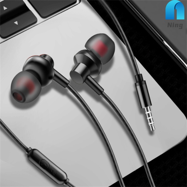 Tai Nghe Nhét Tai Ning A03 Có Micro Âm Thanh Stereo Sống Động