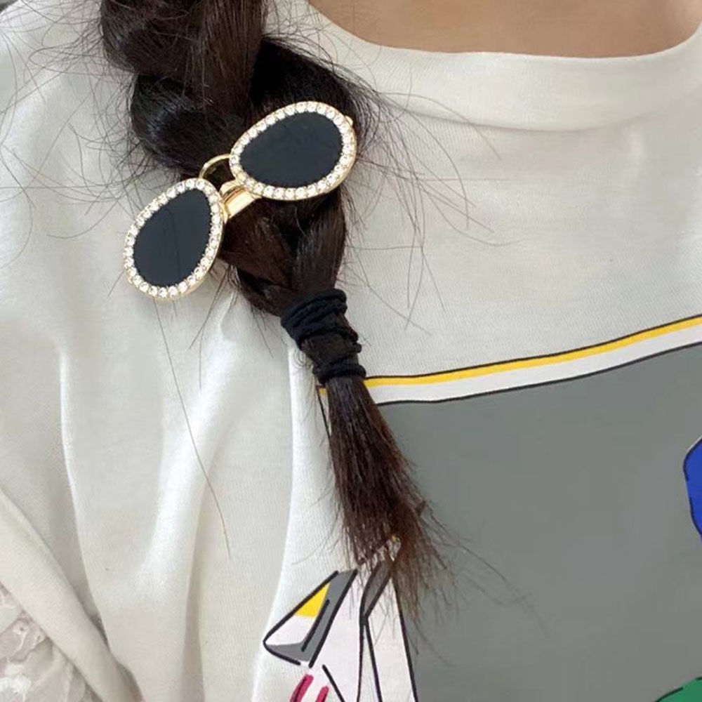 Kẹp Tóc Hình Mắt Kính Mini Thời Trang Sáng Tạo