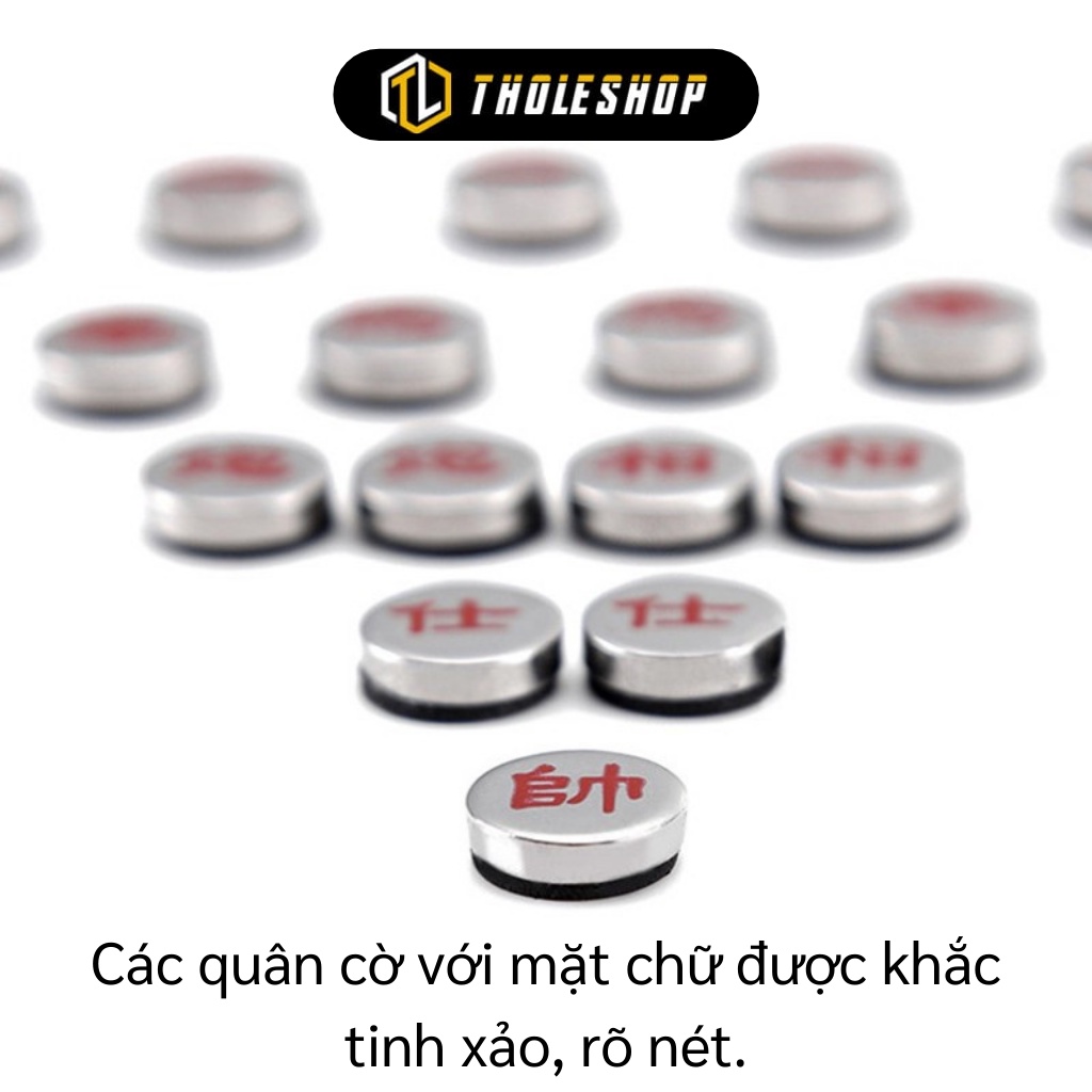 Bàn Cờ Tướng - Hộp Cờ Tướng Nam Châm 2 Mặt Có Túi Đựng Sang Chảnh, Dễ Đeo Theo 5373