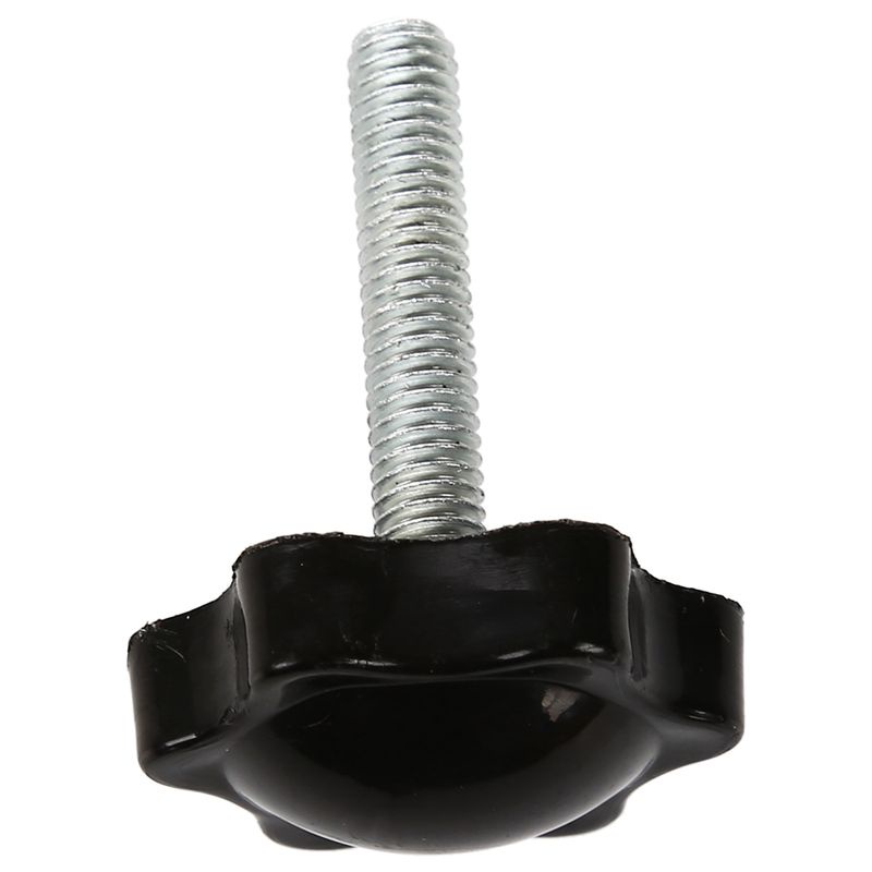 Set 2 núm vặn ren 32mm M6x30mm hình ngôi sao màu đen