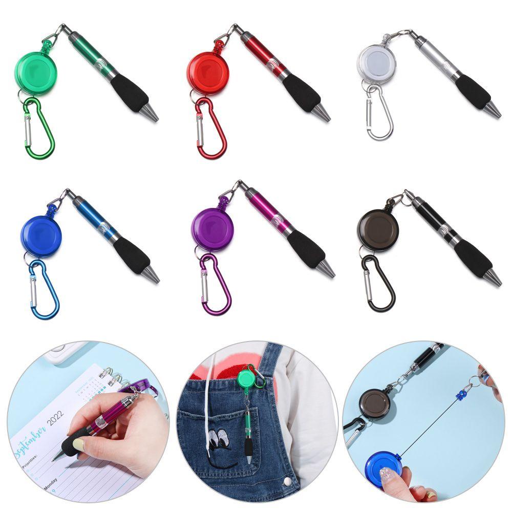 UUMIR Bút Bi Có Vòng Khóa Và Dây Đeo Tiện Dụng Cho Trường Học / Văn Phòng