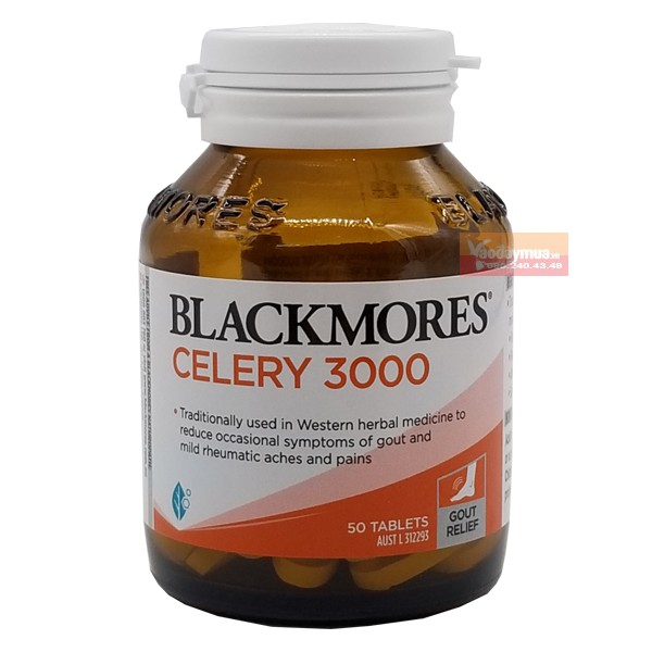 Viên uống hỗ trợ Gout- Celery 50 viên