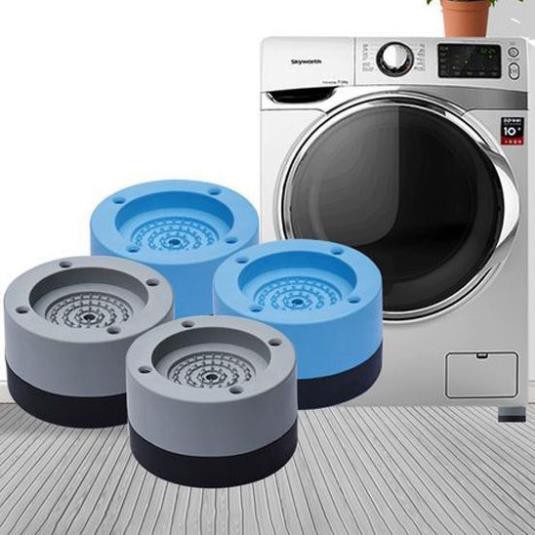 [ MUA 1 TẶNG 1 ]Bộ 4 miếng đệm cao su lót chân máy giặt chống rung chống ồn