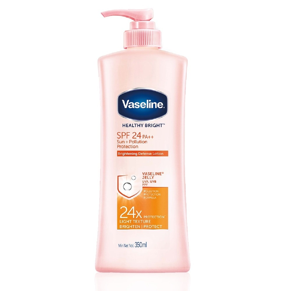 Sữa Dưỡng Thể Vaseline Sun+ Pollution Protection SPF24 PA++ Chống Nắng và Dưỡng Sáng Da 350ml