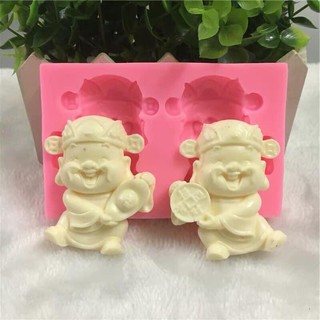 khuôn 2 ông thần tài