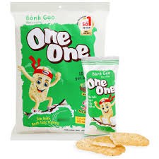 Bánh gạo One One Tảo biển bạch tuộc nướng 104g