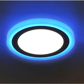 ĐÈN LED ỐP TRẦN 24W 2 MÀU 3 CHẾ ĐỘ ( TRẮNG - XANH) (TRẮNG + XANH)