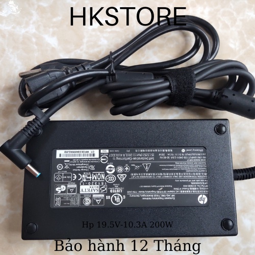 Sạc Laptop Hp 19.5V-10.3A 200W HP ZBook 17 G3, HP ZBook 17 G4, ZBook 15 17 G2 8560w 8570w 8740w 8760w 8770w , Hp omen