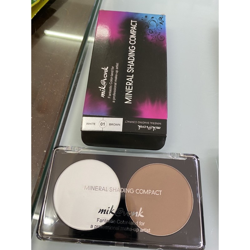 Phấn tạo khối Mikavonk mineral shading compact 12g