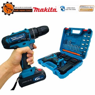 Máy khoan pin 36v makita df-331d, 3 chức năng kèm phụ kiện các loại