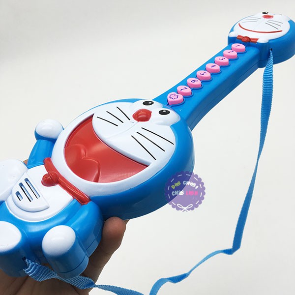 Đồ chơi đàn guitar Doraemon dùng pin có nhạc tiếng Việt