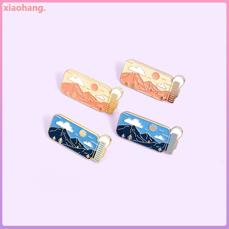 Huy hiệu cài áo hình ấm nước hoạt hình sáng tạo