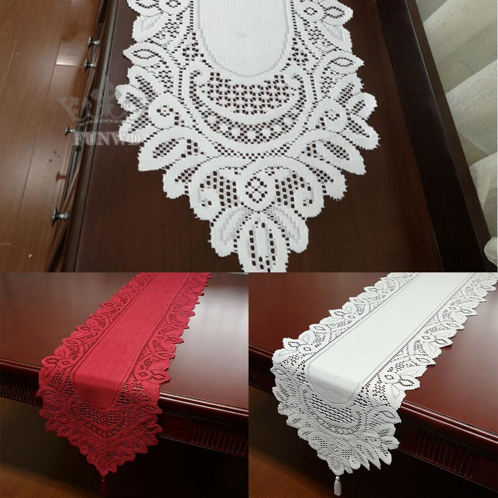 [Funny-]Table Runner Vintage Graduations Family Holiday Reusable Knitted Table
