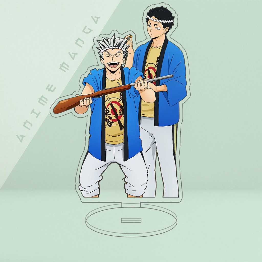 Mô Hình Standee Anime Haikyuu Chất liệu Acrylic trang trí góc học tập bàn làm việc