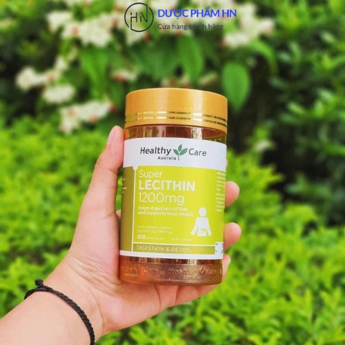 Viên Uống Mầm Đậu Nành Healthy Care Super Lecithin, Giúp Đẹp Da, Tăng Vòng 1, Cân Bằng Nội Tiết Tố Duocphamhn92 100 viên