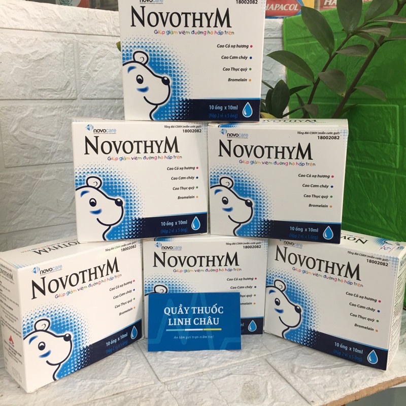 ❤️NOVOTHYM – kháng sinh tự nhiên, giúp tăng cườn sức đê kháng, phòng bệnh hô hấp từ bên trong !