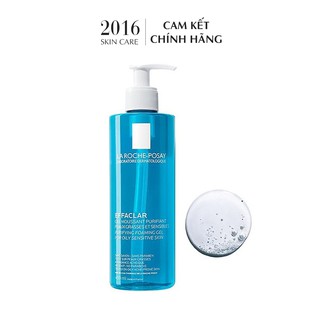 La Roche-Posay Purifying Foaming Gel Cleanser - Sữa Rửa Mặt Cho Da Dầu, Mụn 400ml - Hàng Pháp - 2016 Skincare