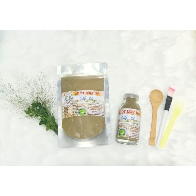 100g bột rau diếp cá nhà làm